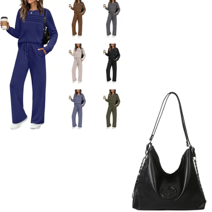 LumiLuxe™ Lounge Set — Wrap Yourself in All-Day Softness and Effortless Confidence