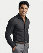 StratoFlex™ Shirt — Stay Unstoppable with Wrinkle-Free Power and All-Day Cool Confidence