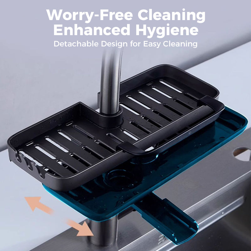 Sink Rack | Speeds Up Sponge and Brush Drying | Clamp Mount | SinkSmart