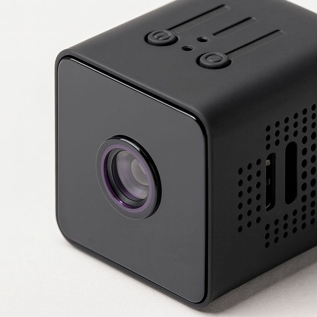 Mini Camera | Remote Monitoring Anywhere | Motion Detection and Night Vision | SafeOrbit