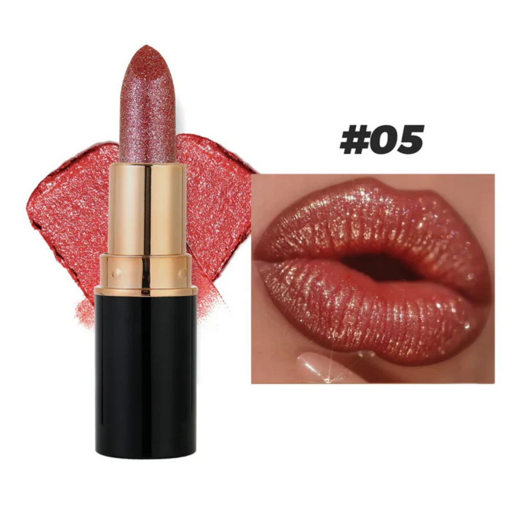 VivaLuxe™ Metallic Lip Shine — Unleash All-Day Radiance with Plush, Kiss-Proof Glamour