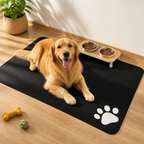 DogBedHouse Non-Slip Super Absorbent & Quick-Dry Feeding Mat