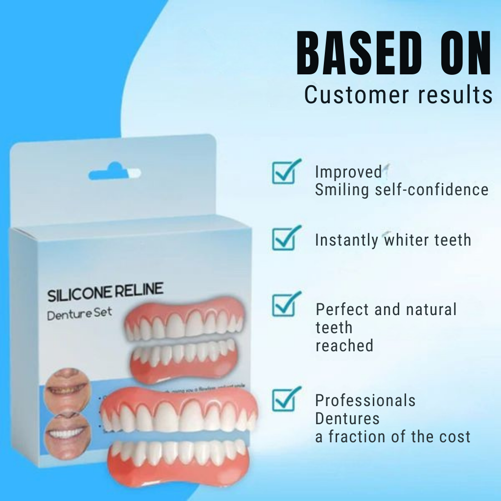 SilkaSense™ — Enjoy Dentures That Feel Like They Were Made Just for You, All Day Without Pain or Slip