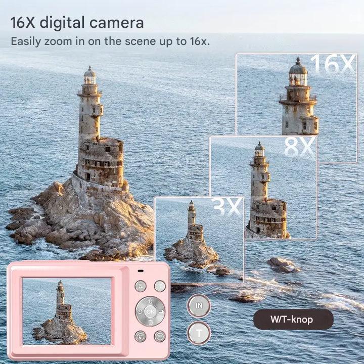 Digital Camera Vintage | Capture Retro Moments | One Click Use | RetroClick