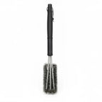 Stainless Steel Grill Grate Scrubbing Brush | Eliminates Burnt Residue | Slip-Resistant Handle | FireScrub