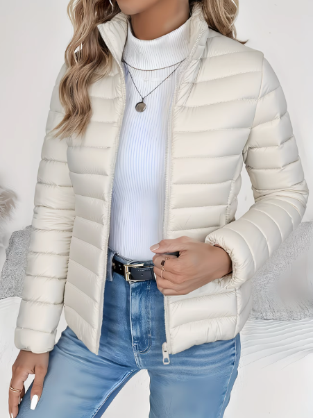 AeroTherm™ Quilted Jacket — Stay Sharp, Dry, and Warm Without the Bulk