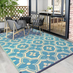 Outdoor Rug | Weather-Resistant | Geometric Design | OutdoorKlar