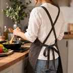 Canvas Work Apron | Crossback Straps | Tool Accessory Pockets | HandHaven