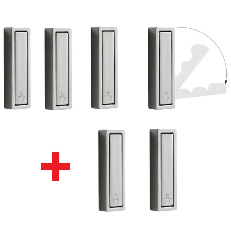 CluttrEase™ — Unlock Instant Calm and Expand Your Space with Sleek, Fold-Flat Hooks