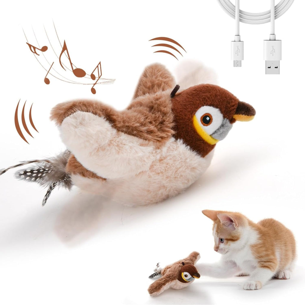 GlowFeather™ — Ignite Your Cat’s Wild Instincts with Nonstop Thrilling Play