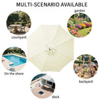 Sunshade Cover | Weatherproof Water-Repellent Shield | Ventilation Opening | TerraShade