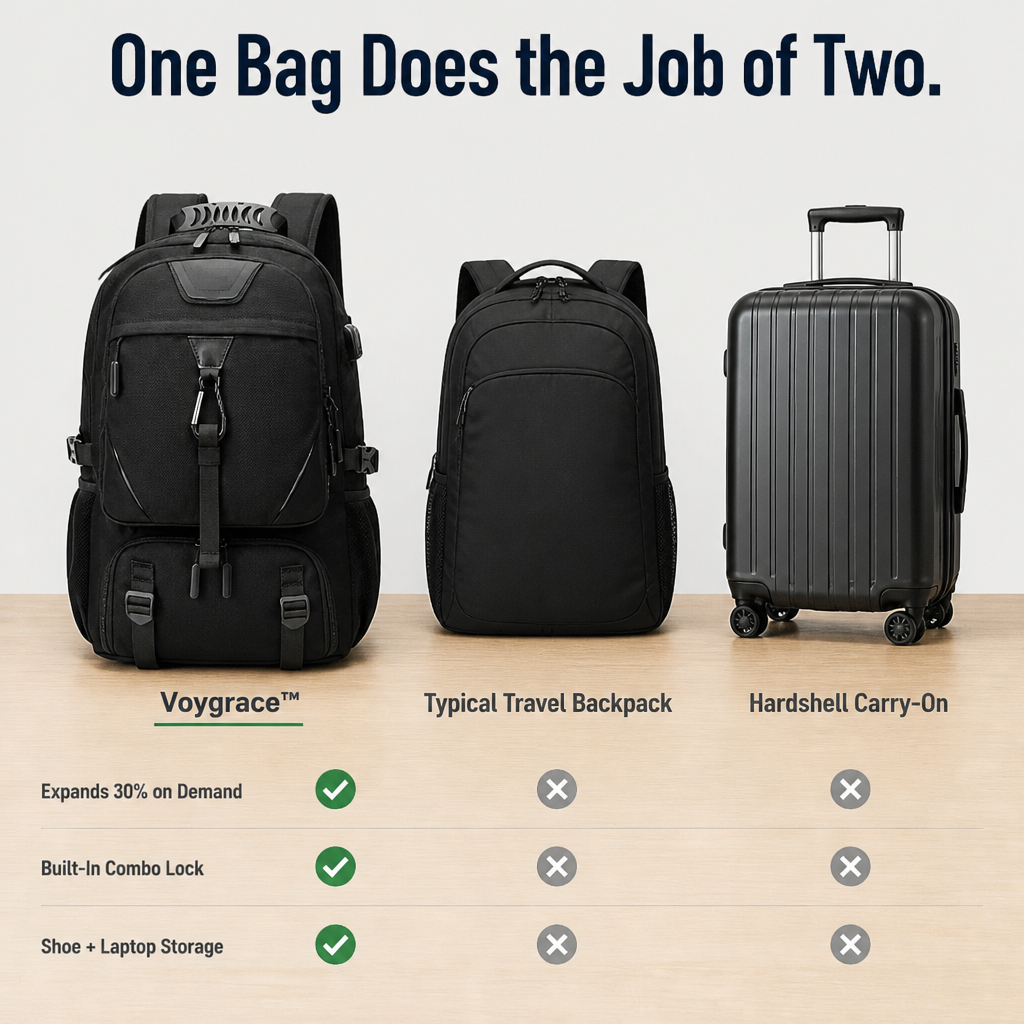 TrekShift™ — Transform Your Travel with Effortless Carry-On Freedom