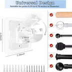 GripNest™ — Hang Curtains Perfectly Without Holes, Damage, or Hassle
