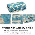 Outdoor Rug | Weather-Resistant | Geometric Design | OutdoorKlar