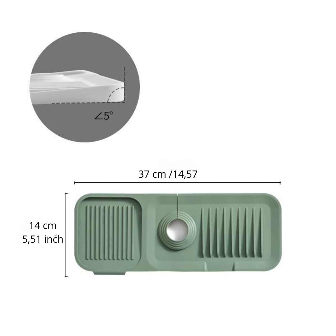 VeloDry™ Silicone Drying Mat — Transform Your Kitchen with Effortless, Spotless Drying Every Time