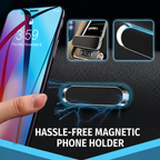 Phone Holder | 6 N50 Magnets & 360° Swivel | Zinc Alloy with Nano Coating | Clipzero