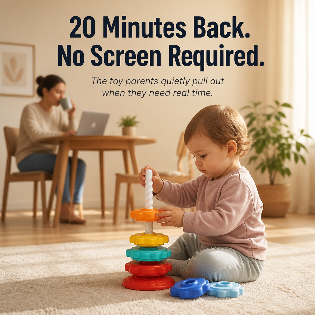 TwirlTale™ — Mesmerize Your Toddler with Hours of Calm, Screen-Free Magic