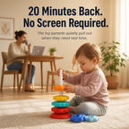 TwirlTale™ — Mesmerize Your Toddler with Hours of Calm, Screen-Free Magic