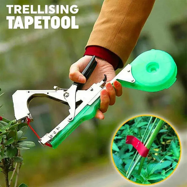 Binding Machine | Single-Hand Use | Soft Plant Securing | GardenGrip