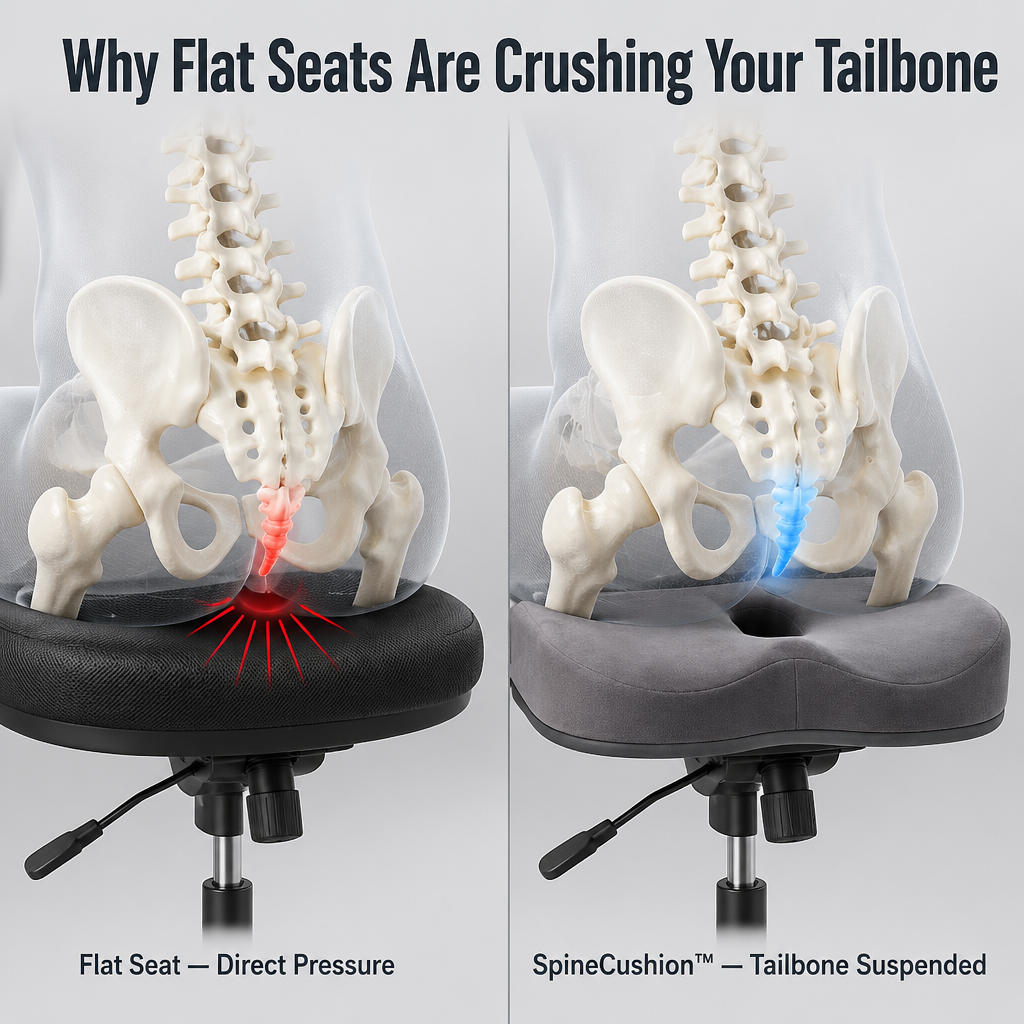 HavenCushion™ — Experience All-Day Tailbone Freedom and Unshakable Comfort