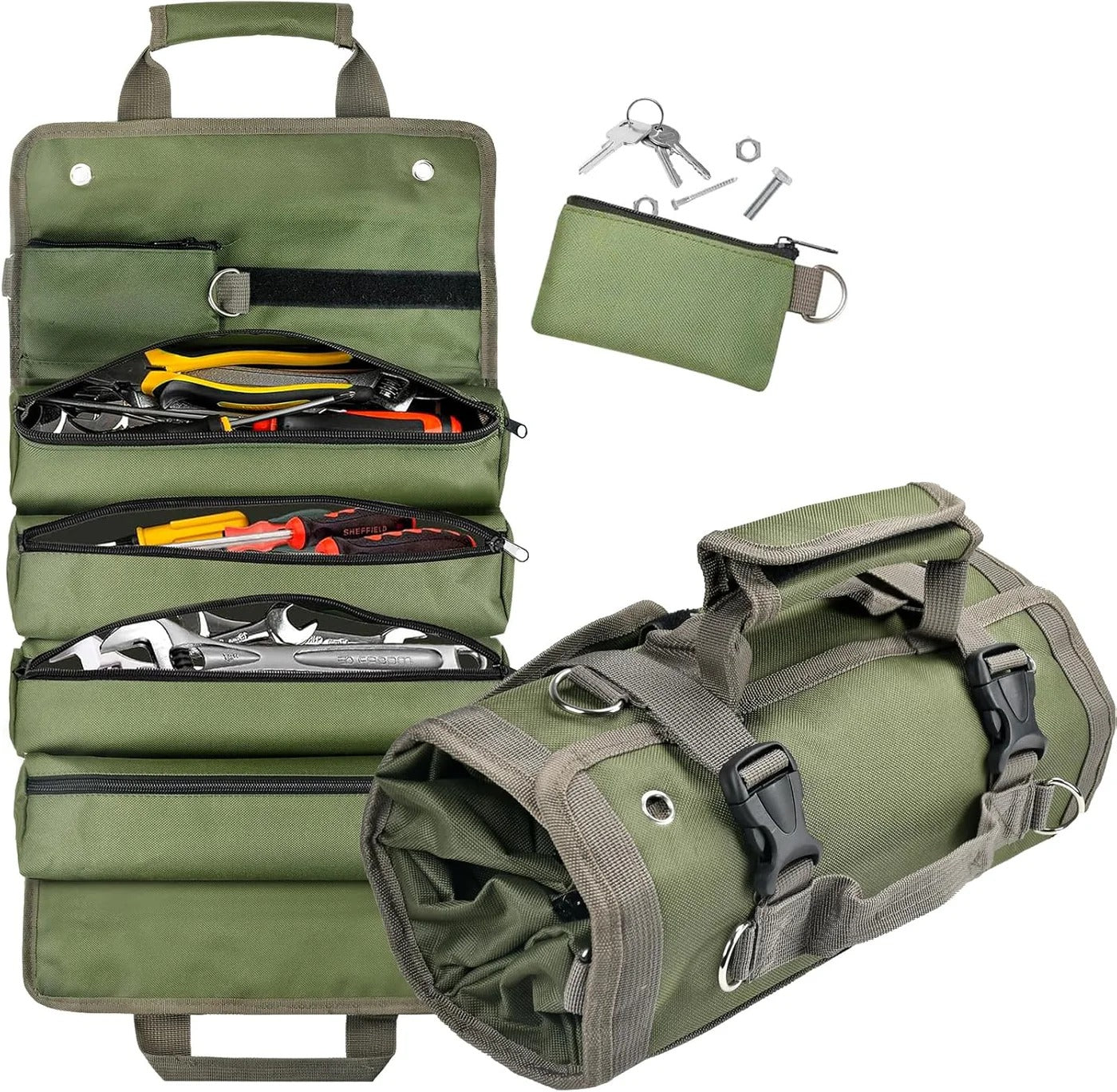 Tool Organizer | Fast Tool Access | Rollable and Neat | ToolRig