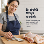 SharpEdgePro™ — Cut Through Chicken Bones, Shells & Herbs in a Single Snap