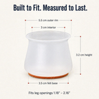 SilentoGuard™ — Silence Screeches and Shield Floors for Peaceful, Scratch-Free Living