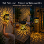 LumaMandala™ — Project Mesmerizing Mandala Designs on Your Patio Every Evening