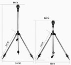 Sprinkler Garden Irrigation Device Stainless Steel | Tripod, PP Nozzle | 360° Rotatable | Rainpod