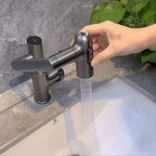 Kitchen Faucet 360° Rotation | Temperature Indicator | Adjustable Height | Aquova