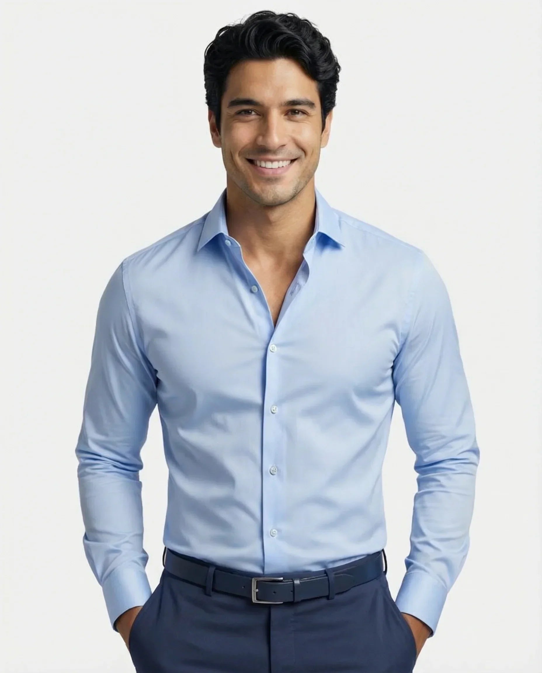 StratoFlex™ Shirt — Stay Unstoppable with Wrinkle-Free Power and All-Day Cool Confidence