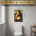 VividHumor™ Bathroom Canvas — Transform Your Space with Lasting Wit and Waterproof Wow