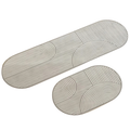 Non-slip Mat | Highly Absorbent | Minimalist Striped Design | Matova