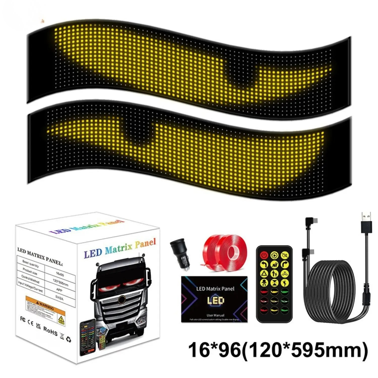 GlareFlex™ — Transform Your Ride Into an Unforgettable Head-Turner with Instant, Vivid LED Power