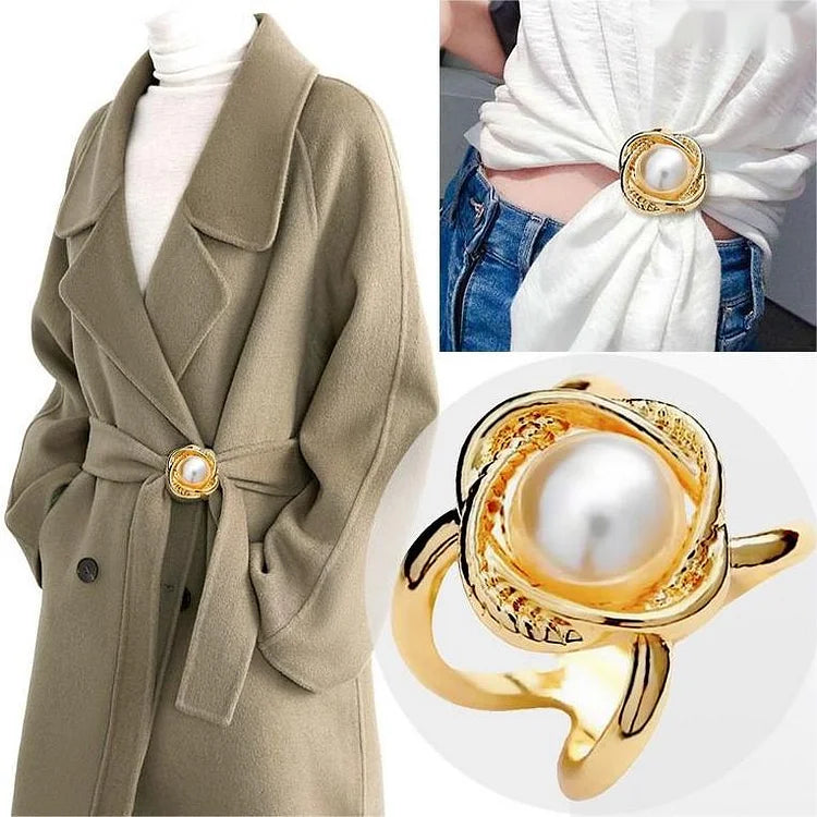 ScarfLuxe™ — Secure Your Style with Effortless Elegance All Day Long
