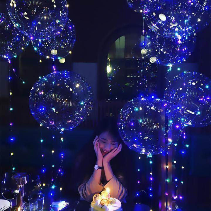 RadiAura™ LED Balloons — Light Up Every Moment with Endless, Reusable Glow That Wows Your Guests