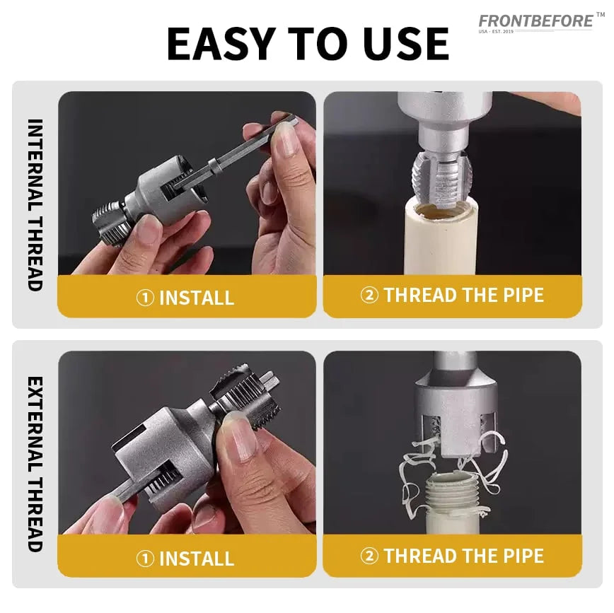 ProThread™ — Lock in Leak-Proof Precision with Effortless Dual-Action Power