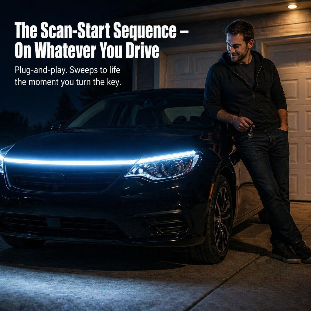 RadiantPulse™ — Sweep, Shine & Attract Attention Every Time You Start Your Car