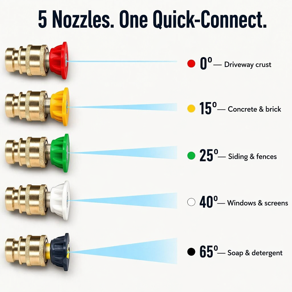 SkySweep™ — Power Through Gutters, Siding & Upper-Level Dirt Without Ladder Climbing