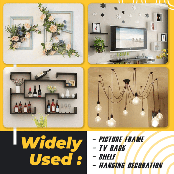 SteelGrip™ — Rock-Solid Hold That Keeps Your Walls Perfect and Your Decor Unshakable