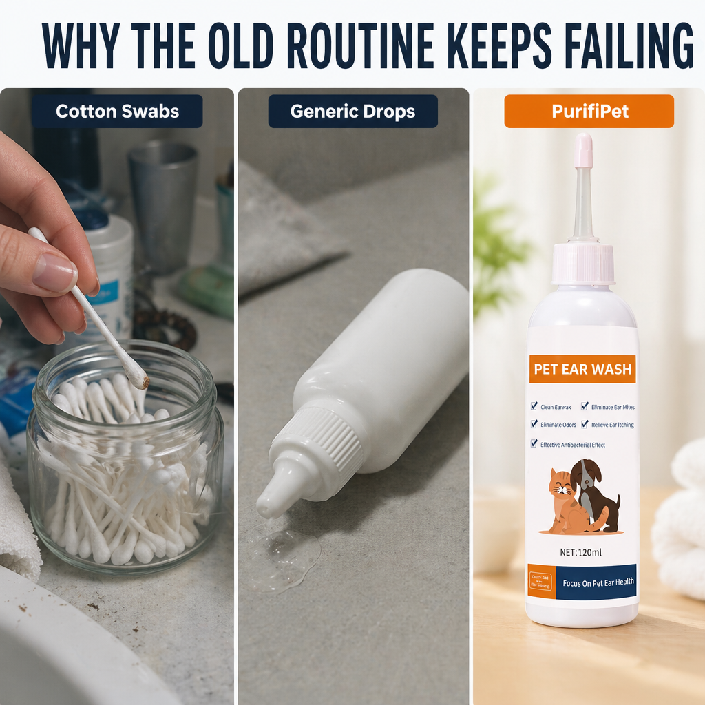 PurifiPet™ — End the Scratching, Clear the Wax & Soothe Itchy Pet Ears