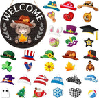 FestivaCharm™ Highland Cow Sign — Instantly Transform Your Door into a Year-Round Celebration That Wows Every Guest