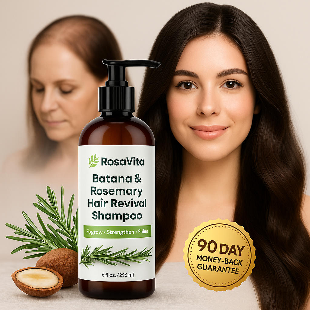 LushVive™ Batana & Rosemary Shampoo — Ignite Full, Radiant Hair That Commands Every Room