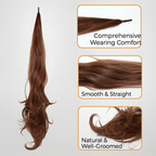 LuxeFlo™ — Instantly Own Your Stunning, Full-Volume Ponytail with Effortless Confidence