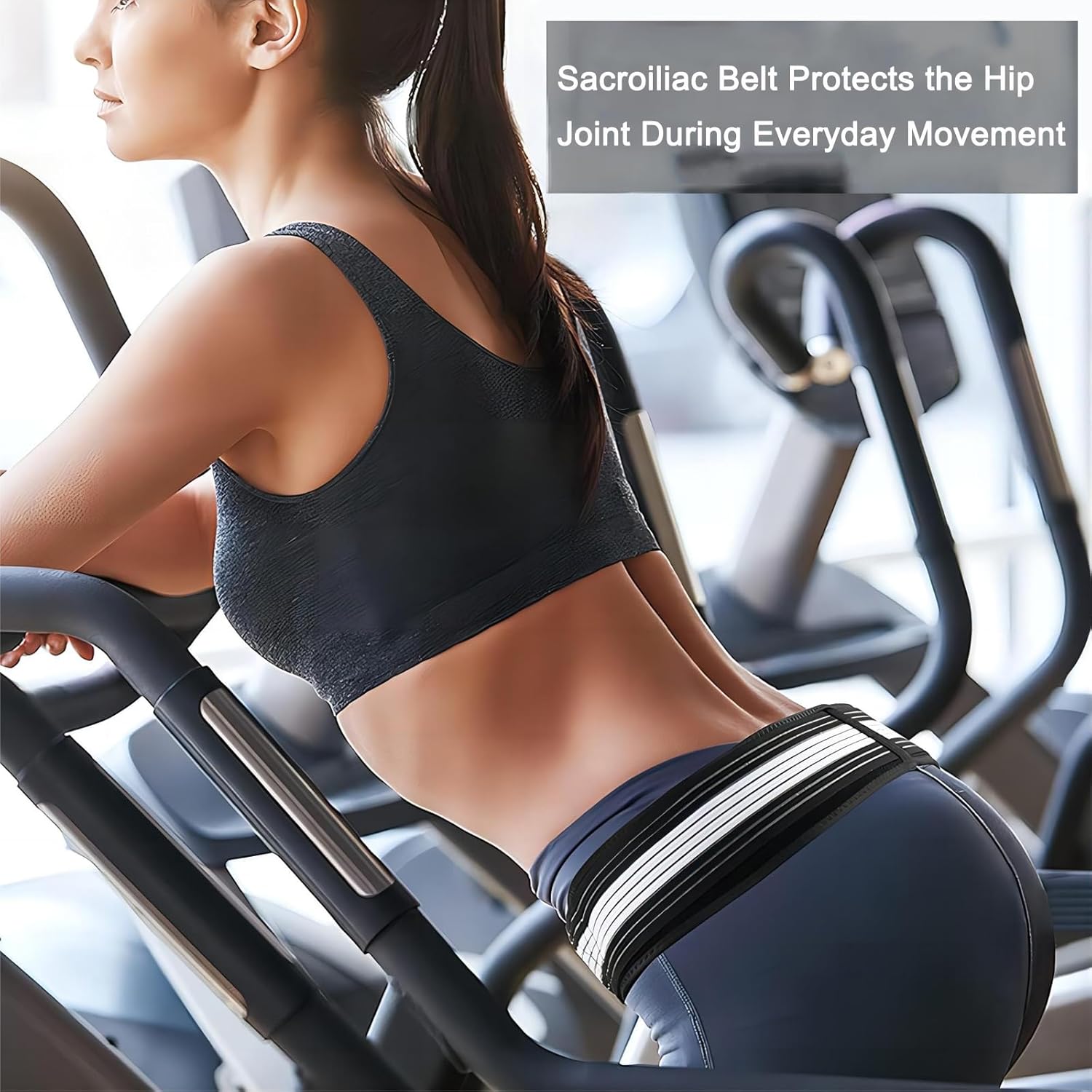 Back Support | Sciatica Relief | Adjustable Hip Belt Brace | BackTherapy