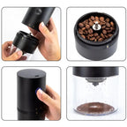 Electric Coffee Grinder | USB Rechargeable | Adjustable Grind Settings | KaffeeKompakt