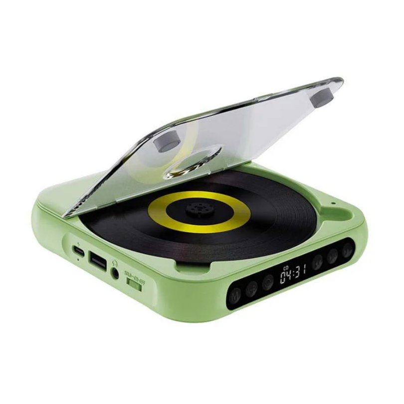 VivaPulse™ Portable CD Player — Unleash Your Music’s Pure Passion Everywhere You Go