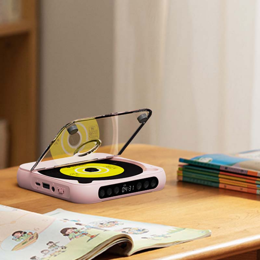 VivaPulse™ Portable CD Player — Unleash Your Music’s Pure Passion Everywhere You Go