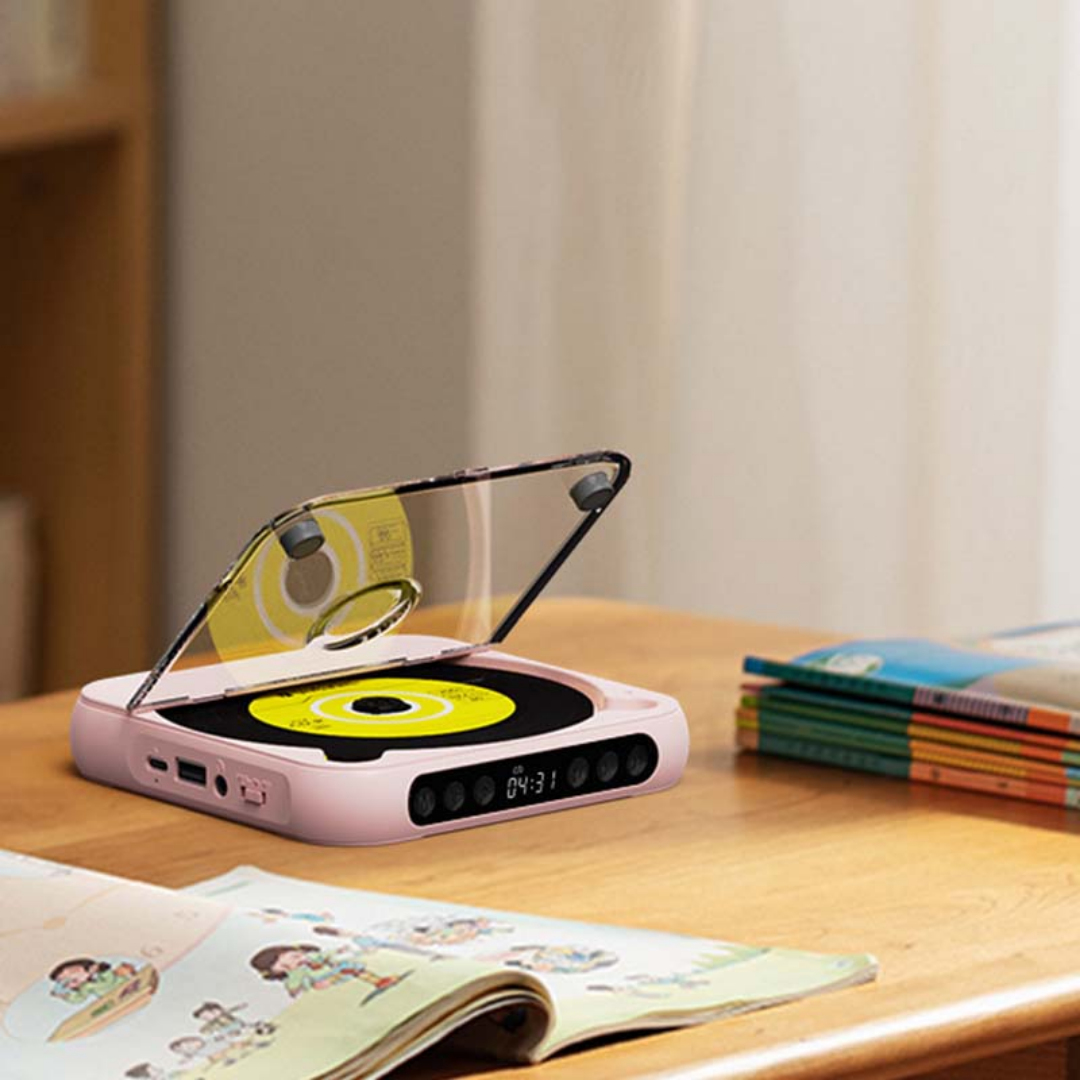 VivaPulse™ Portable CD Player — Unleash Your Music’s Pure Passion Everywhere You Go