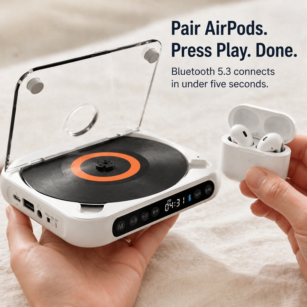 PulseSpin™ — Rediscover Your Music’s Soul with Pure, Unstoppable Sound